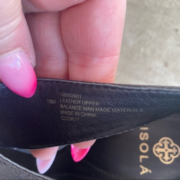 ISOLA | Rona Caged Black Leather Bootie Heels 10 - Picture 9 of 9